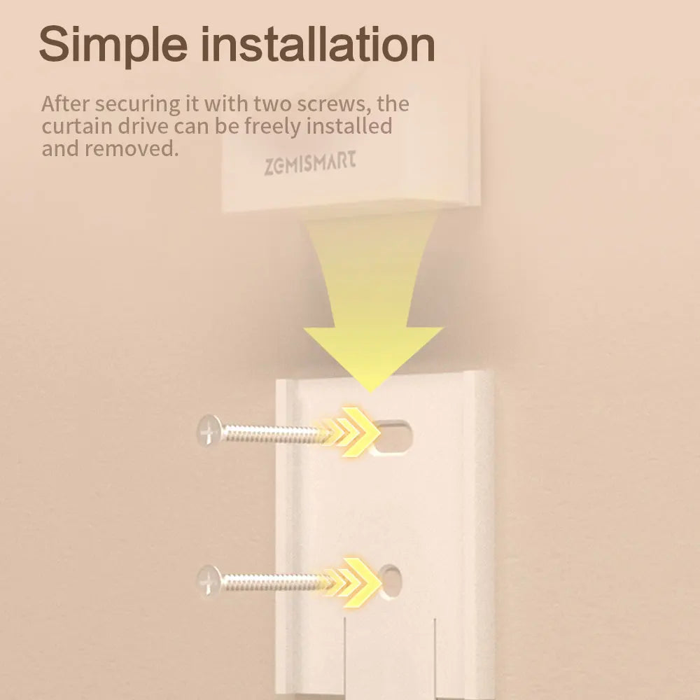 Zemismart Matter Thread Smart Roller Shade Driver Built-In Battery HomeKit