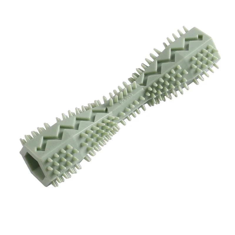 Puppy Teething Toy Dog Chew Stick Bite Resistant Leak Proof Food Dispenser Pet Teeth Cleaner Fun Chewer for Small Dogs