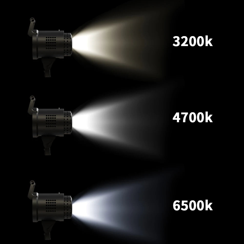 Bowens Video Studio Kit 90/135W 220V Photography Light Dimmable Kit LED Lamp 2m Tripod Flash Studio Lighting 3000-6000K 3 Color