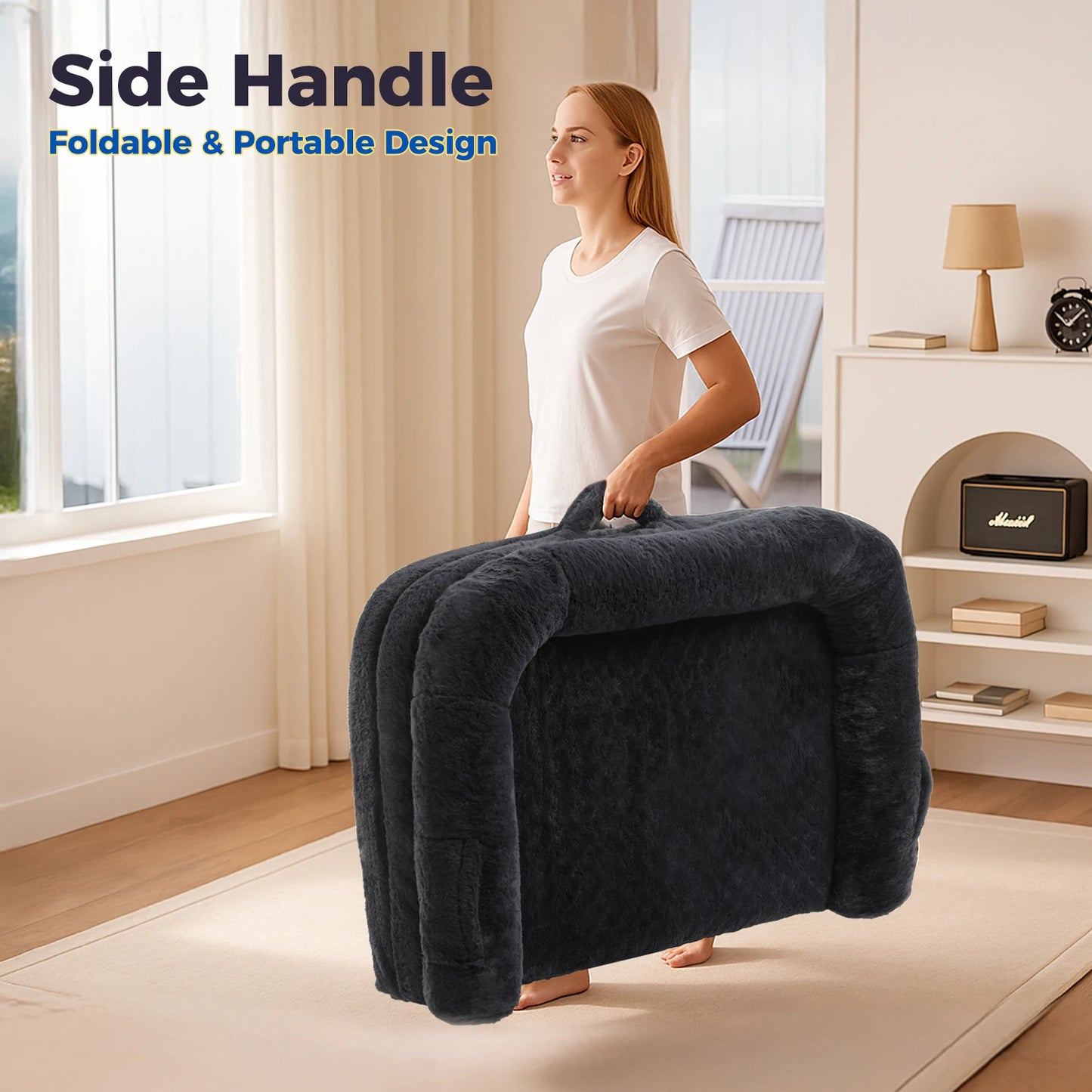 PAWZ Road Foldable Dog Bed For Adults And Large Dogs