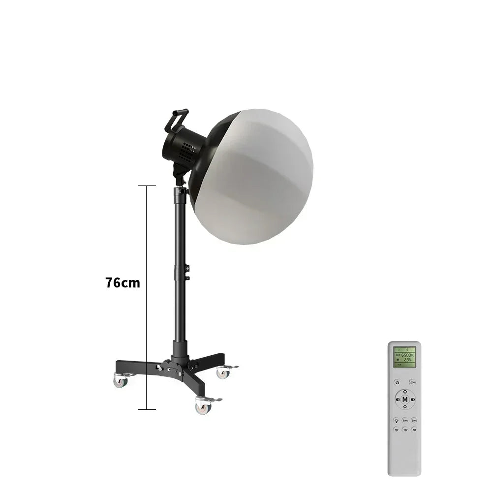 115W Lighting 65cm Globe Lantern Softbox Bowens Mounting Quick Ball Diffuser Soft Light Modifier for Film-Making Video  Flash