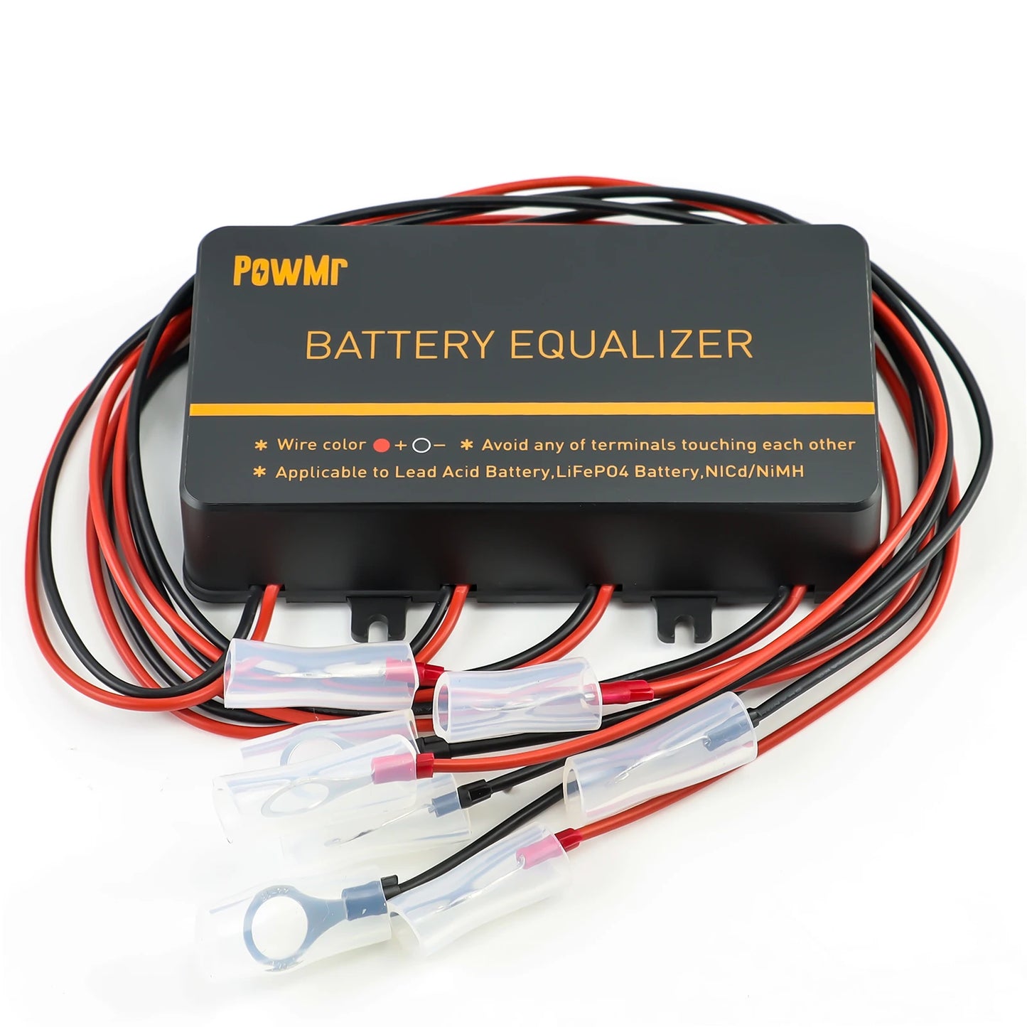 PowMr USA 24V 48V Battery Equalizer Voltage Balancer Equalize Voltage of Power Bank for Lifepo4 Battery to Extend Battery Life