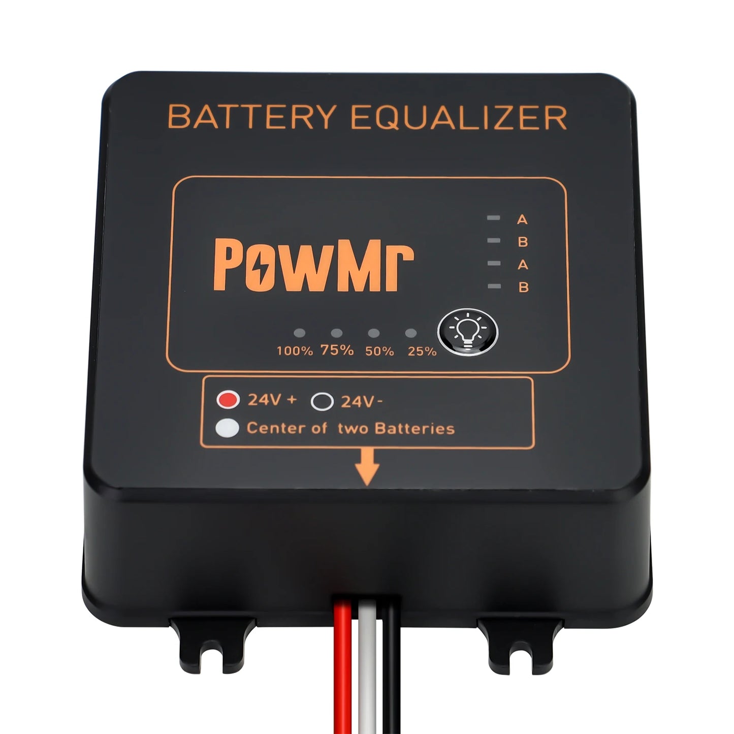 PowMr USA 24V 48V Battery Equalizer Voltage Balancer Equalize Voltage of Power Bank for Lifepo4 Battery to Extend Battery Life