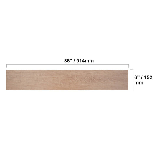 VEVOR Self Adhesive Vinyl Floor Tiles 20/36pcs Vintage Wood Grain DIY Flooring for KitchenDining Room Bedrooms 0.65/2.5mm