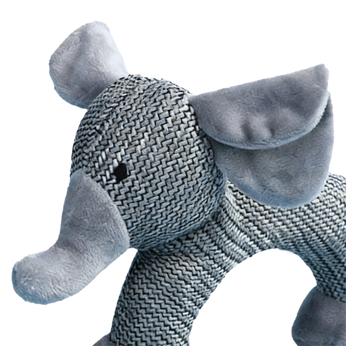 Interactive Squeak Puppy Toy Bite Resistant Cute Animal Shape Plush Linen Toy Dogs Accompanying Plush Doll Pets Supplies