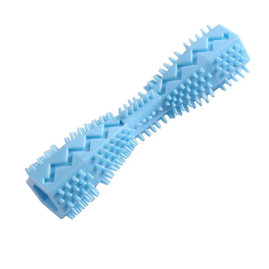 Puppy Teething Toy Dog Chew Stick Bite Resistant Leak Proof Food Dispenser Pet Teeth Cleaner Fun Chewer for Small Dogs