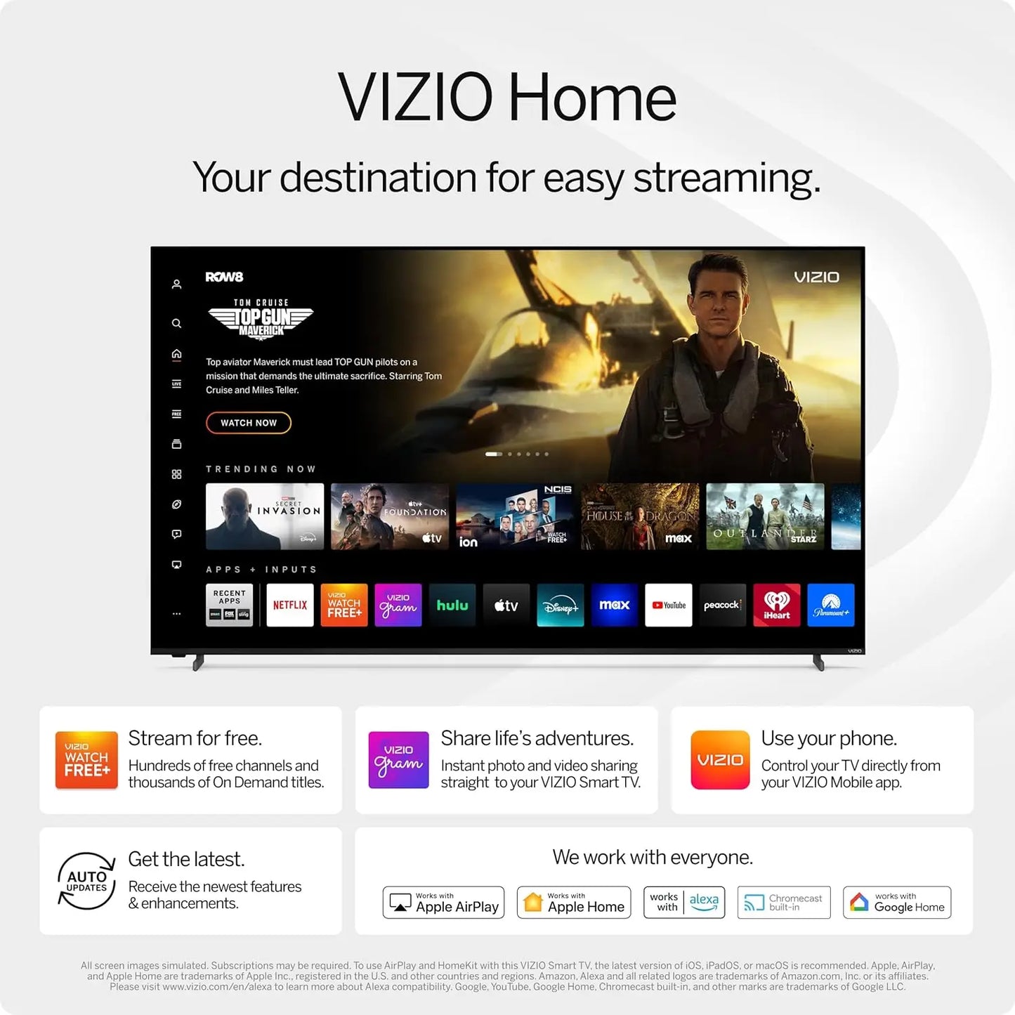 Premium Smart LED TV With WiFi HD Renewed For Quality